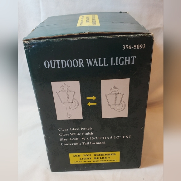 Patriot Lighting Vintage Outdoor Wall Light #356-5092 Colonial Style NOS - Picture 2 of 7